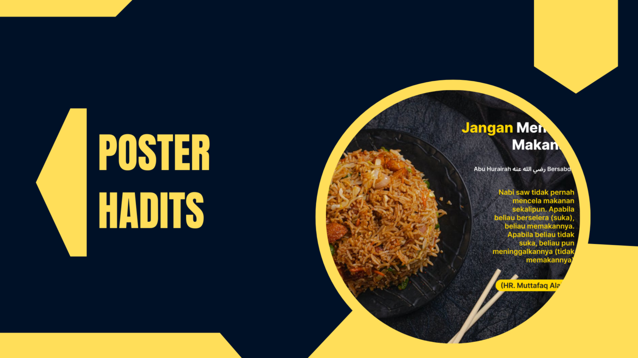 thumbnail web hadits jangan mencela makanan