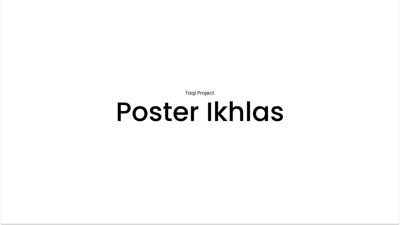 thumbnail web poster ikhlas