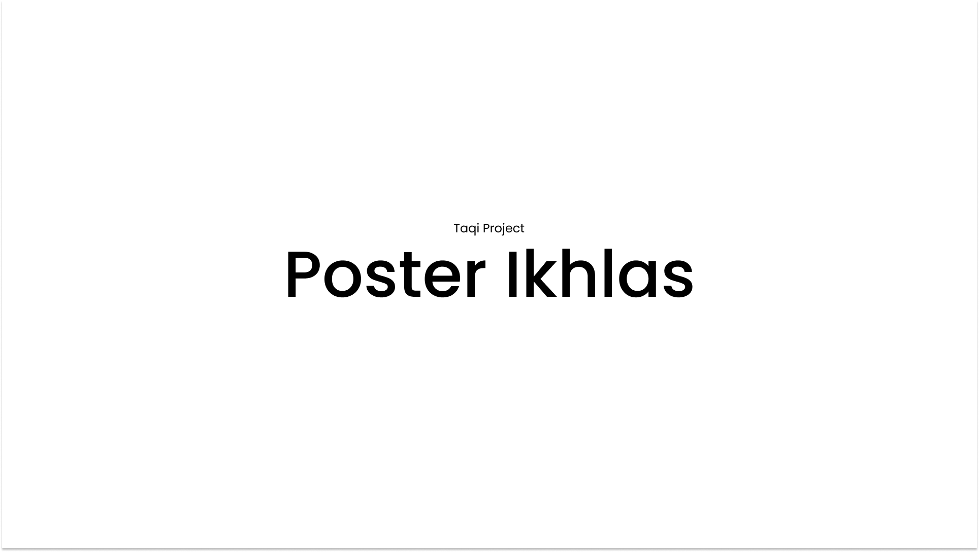 thumbnail web poster ikhlas